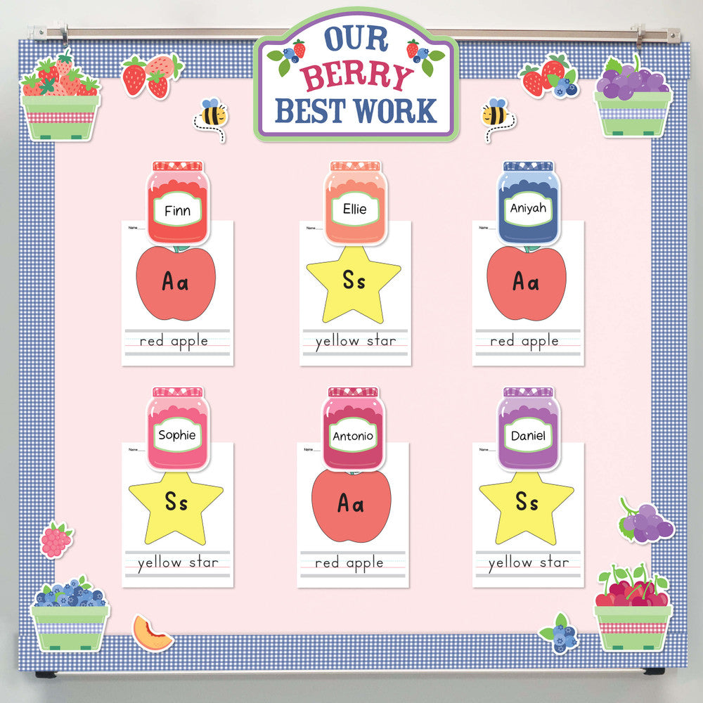Our Berry Best Work Bulletin Board Set