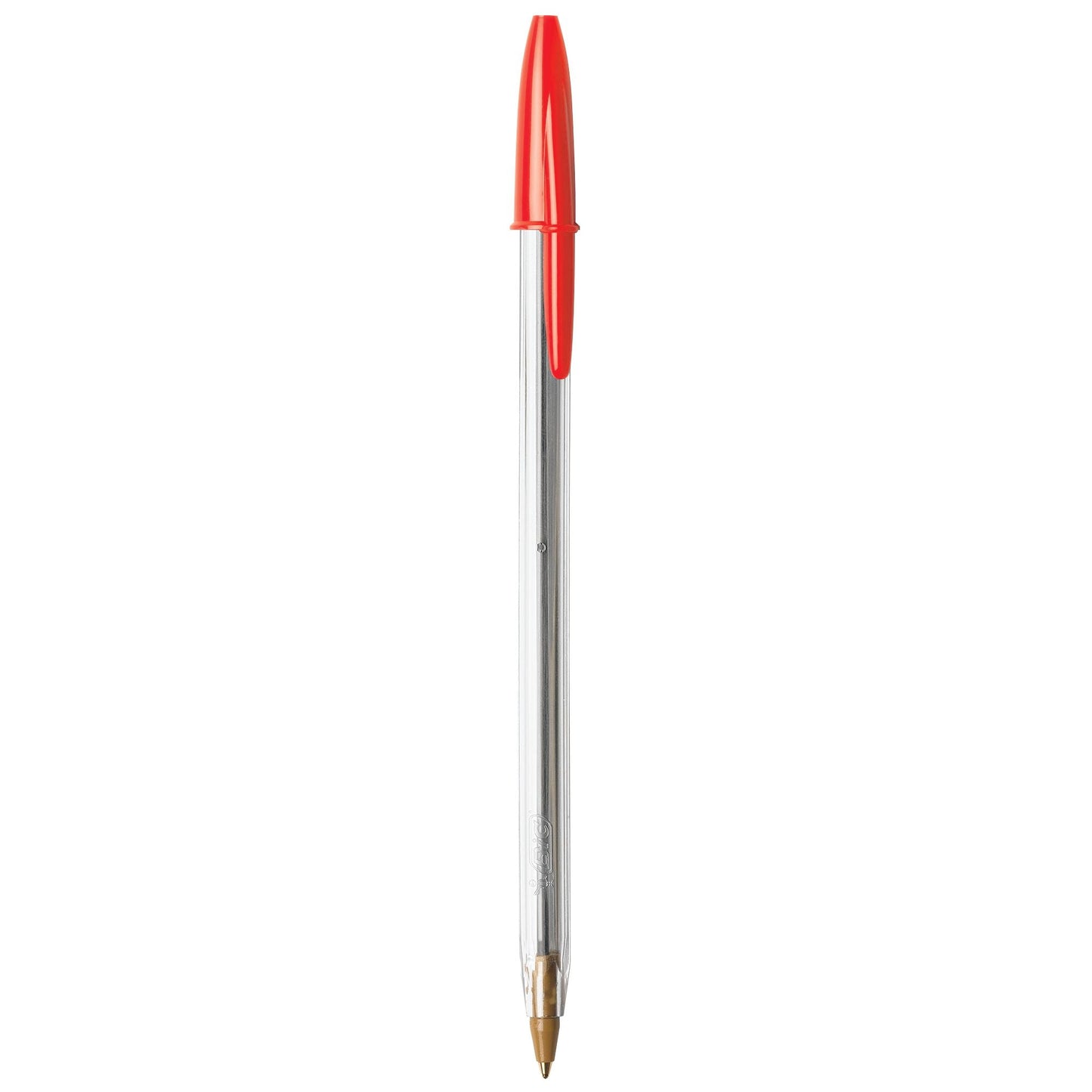 BIC Cristal Xtra Smooth Medium Point Ball Pen, School Supplies, 1.0 mm, Red Ink, 10-Count