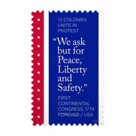 USPS Forever Stamps Sheet - First Continental Congress (2024)