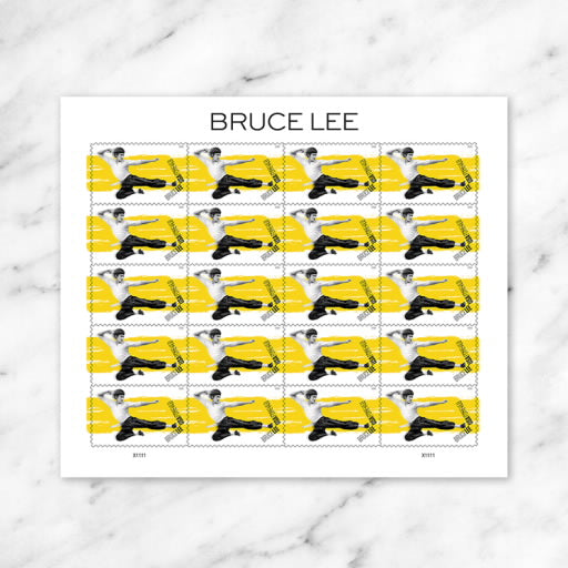 USPS Forever Stamps Sheet - Bruce Lee