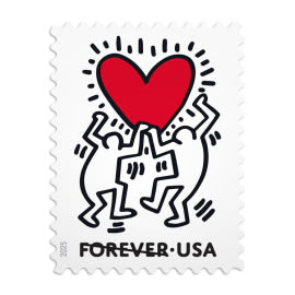 USPS Forever Stamps Sheet - Love (2025)
