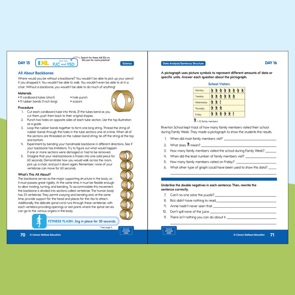 Summer Bridge Activities Quick Workbook Grade 5-6