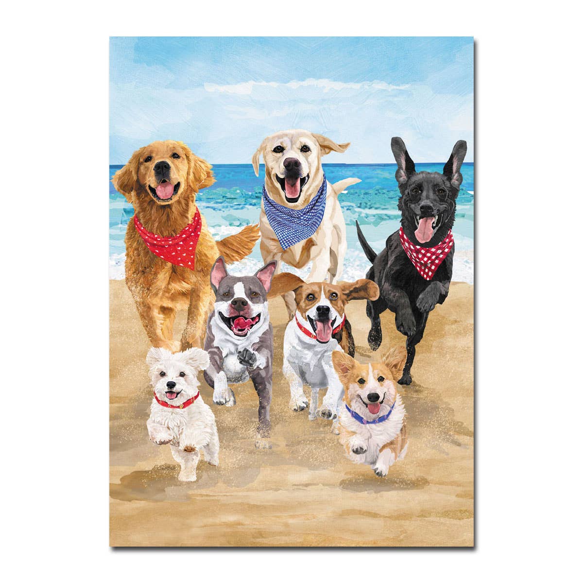 Release the Hounds Blank Card