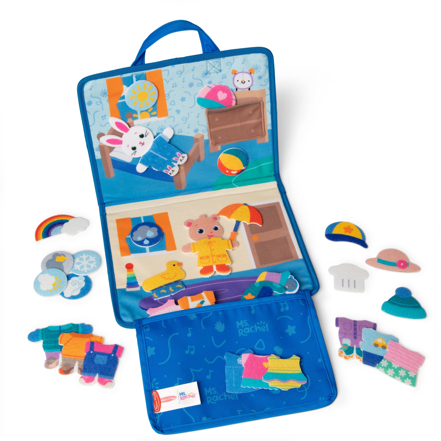 Ms. Rachel What to Wear Felt Activity Board