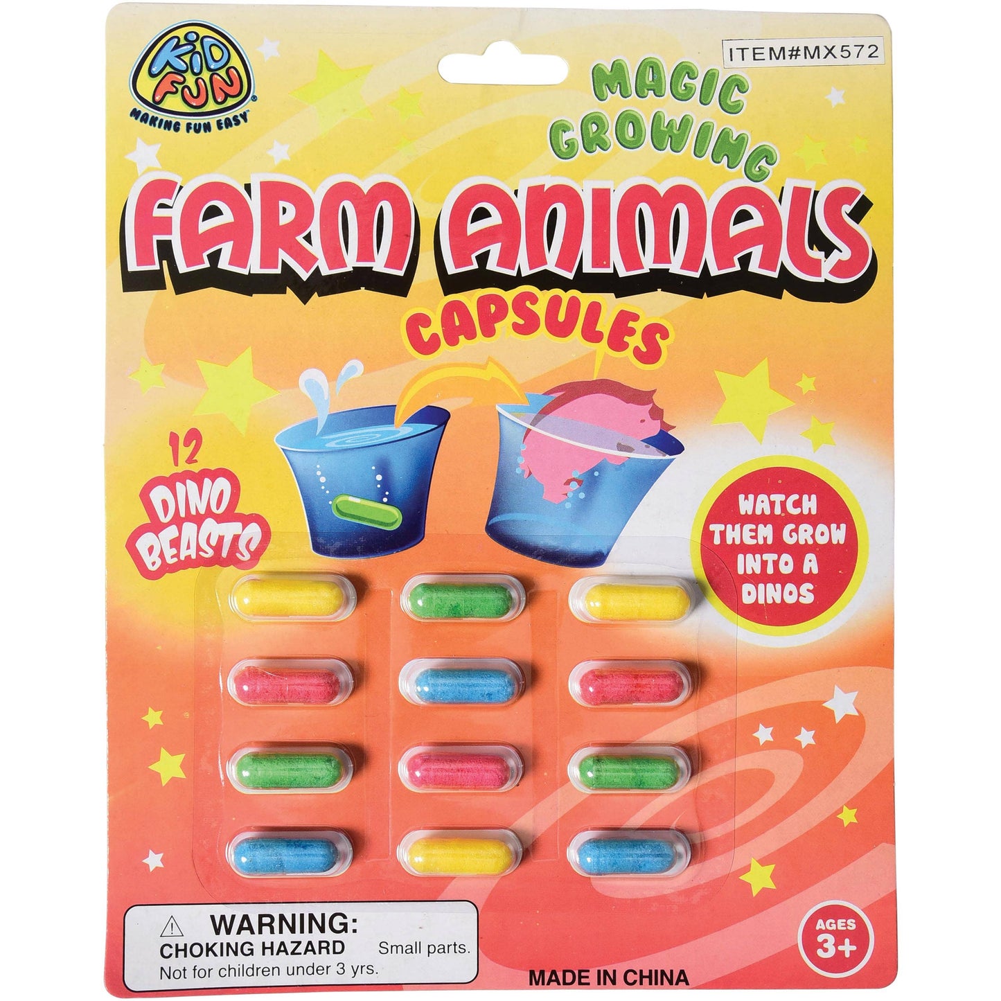 Magic Grow Farm Animal Capsules 12-unit case pack