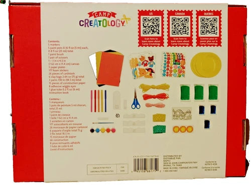 Camp Creatology - Hello Summer - Craft Activity Kit - Red-NEW