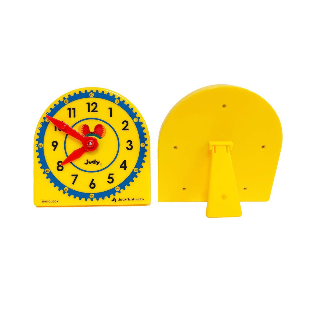 6-Piece 5" x 5" Mini Judy® Clock Set Grade K-3