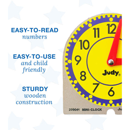 12-piece Mini Judy® Clock Set Grade K-3