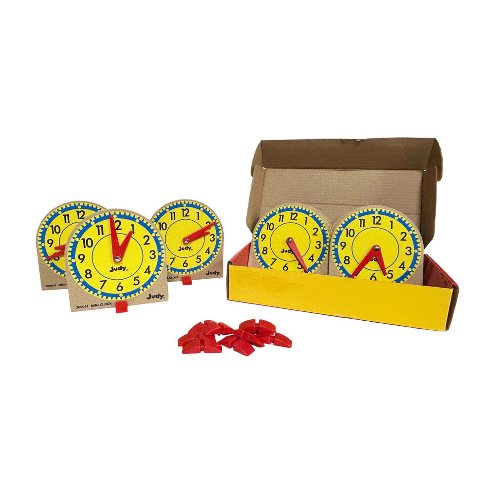 12-piece Mini Judy® Clock Set Grade K-3