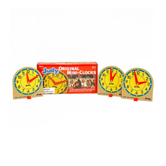 12-piece Mini Judy® Clock Set Grade K-3