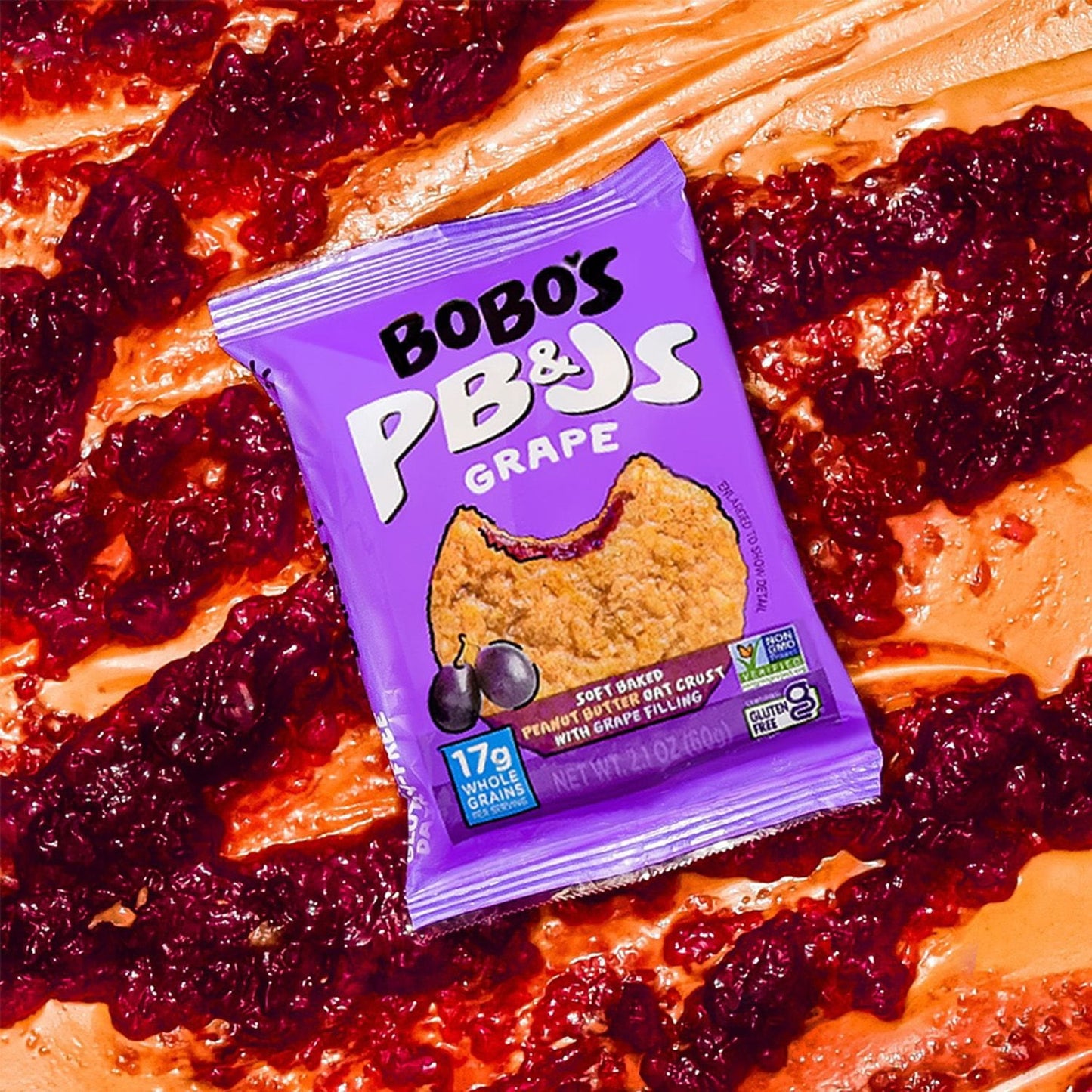 Bobo's PB&J Oat Snacks, Variety Pack, 18 pk.