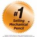 BIC Mechanical Pencils, Xtra Life, 0.7 mm, Black Barrel, Pack Of 12