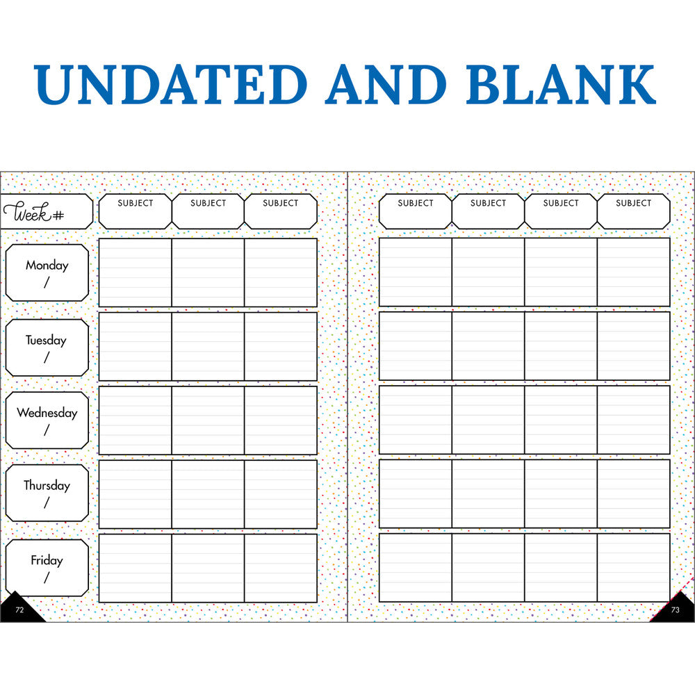Plan on a Brilliant Year Teacher Planner