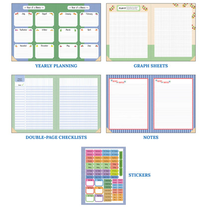 Farmers Market Teacher Planner
