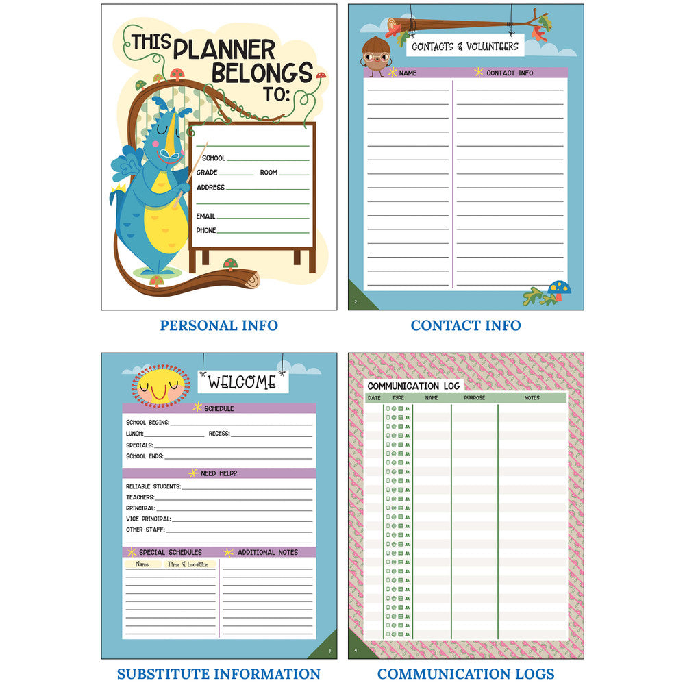 Fairy Tale Forest Teacher Planner