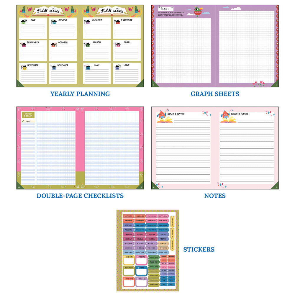 Fairy Tale Forest Teacher Planner