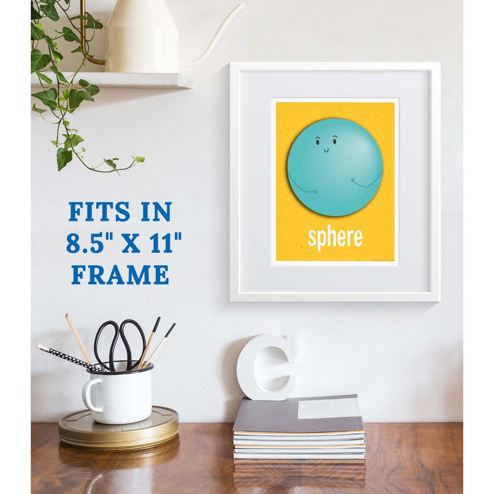 Mini Posters: Shapes Poster Set Grade K-2