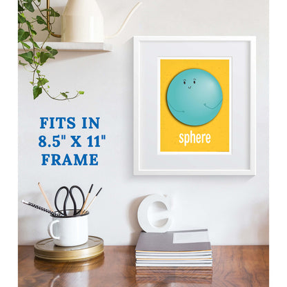 Mini Posters: Shapes Poster Set Grade K-2