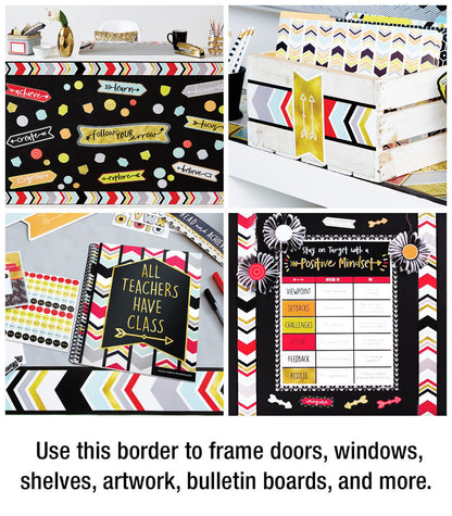 Follow Your Path Straight Bulletin Board Borders