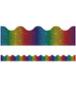 Rainbow Foil Scalloped Bulletin Board Borders