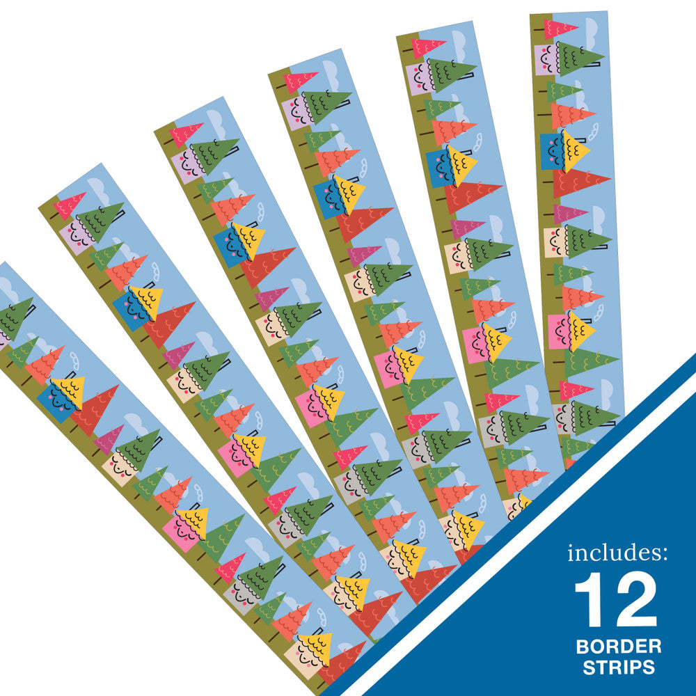 Forest Village Straight Bulletin Board Borders