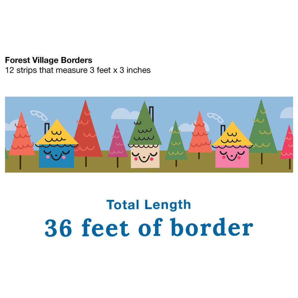 Forest Village Straight Bulletin Board Borders