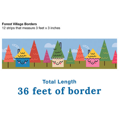 Forest Village Straight Bulletin Board Borders