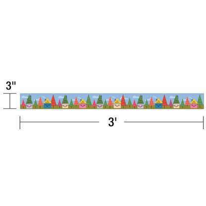 Forest Village Straight Bulletin Board Borders
