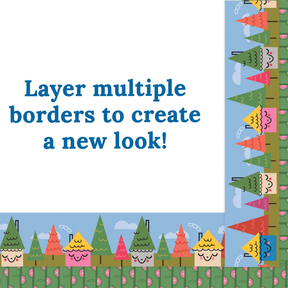 Forest Village Straight Bulletin Board Borders
