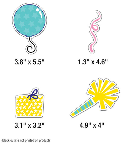 Happy Place Birthday Bulletin Board Set