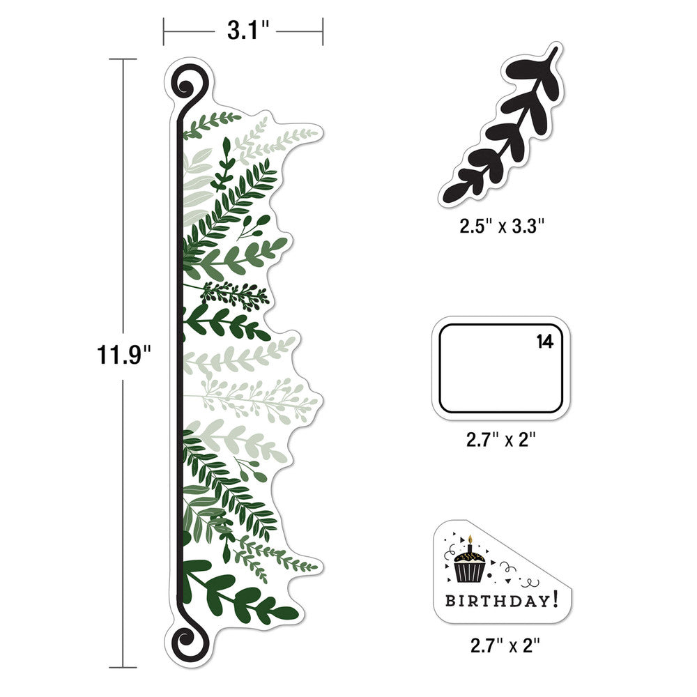 Farmhouse Calendar Bulletin Board Set