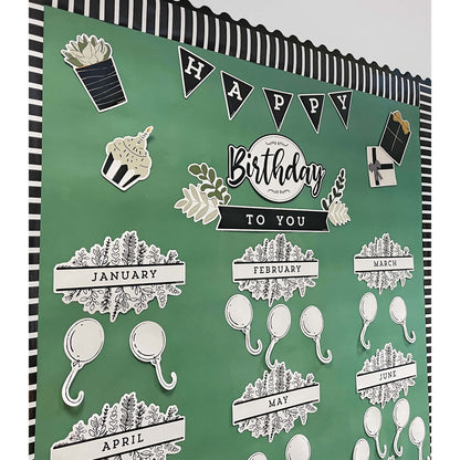 Farmhouse Birthday Bulletin Board Set