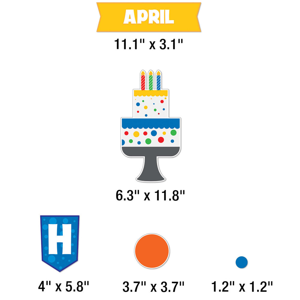 Birthday Fun Bulletin Board Set