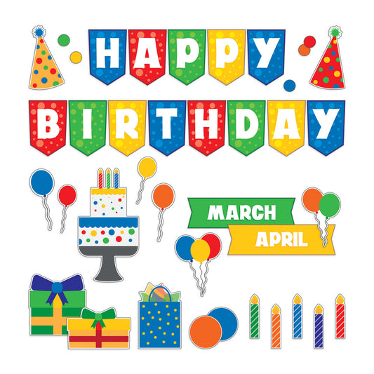 Birthday Fun Bulletin Board Set