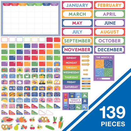 Farmers Market Calendar Bulletin Board Set