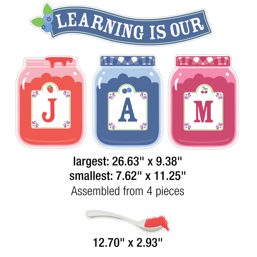 Learning Is Our Jam Bulletin Board Set