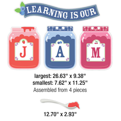 Learning Is Our Jam Bulletin Board Set