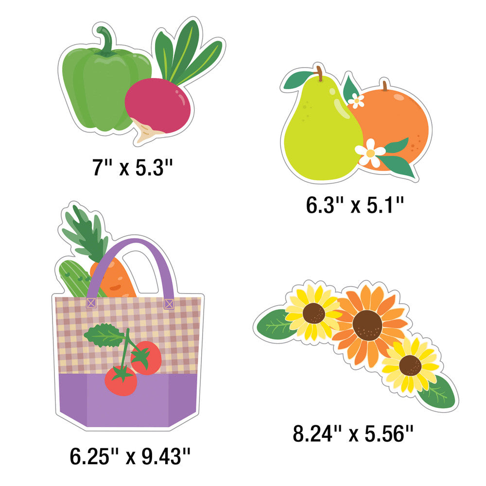 Freshly Picked Friends Bulletin Board Set