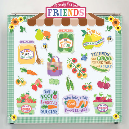 Freshly Picked Friends Bulletin Board Set