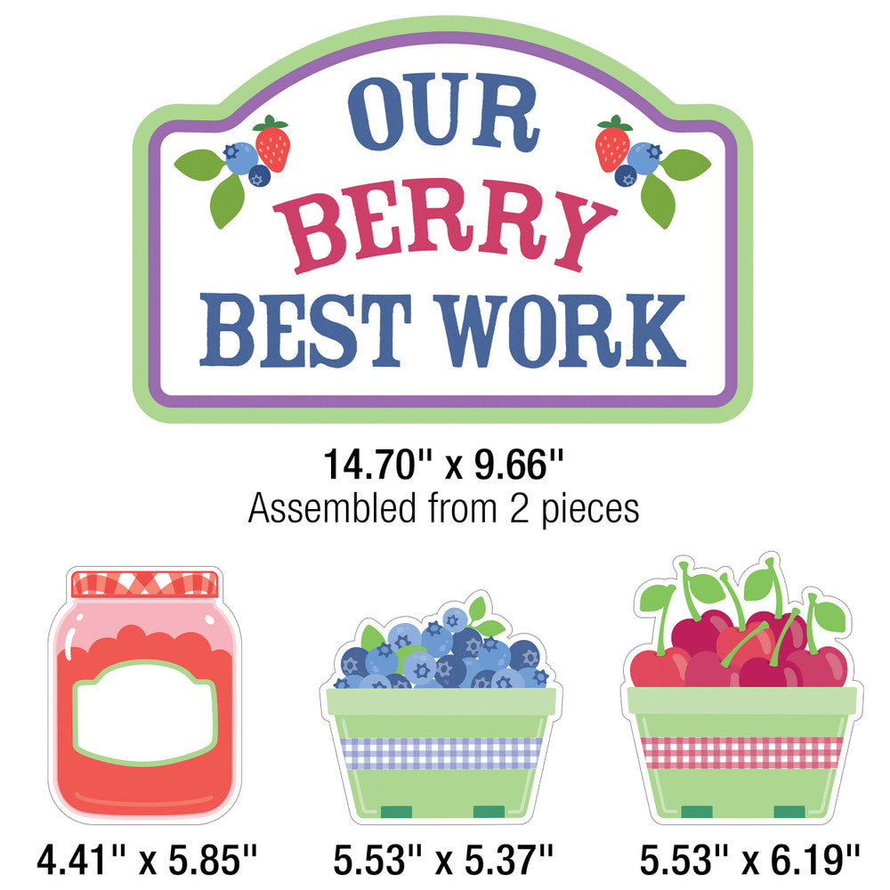 Our Berry Best Work Bulletin Board Set