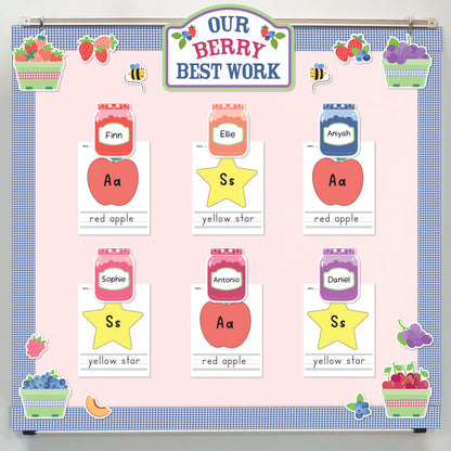 Our Berry Best Work Bulletin Board Set