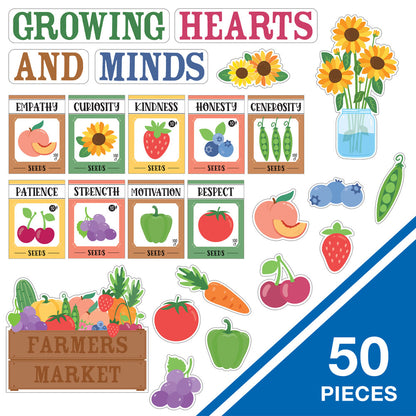 Growing Hearts Growing Minds Bulletin Board Set