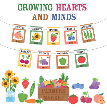 Growing Hearts Growing Minds Bulletin Board Set