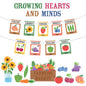 Growing Hearts Growing Minds Bulletin Board Set