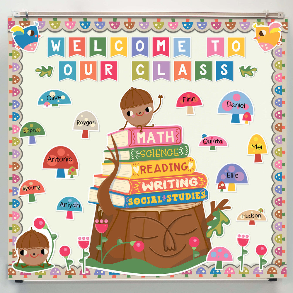 Fairy Tale Forest Welcome to Our Class Bulletin Board Set