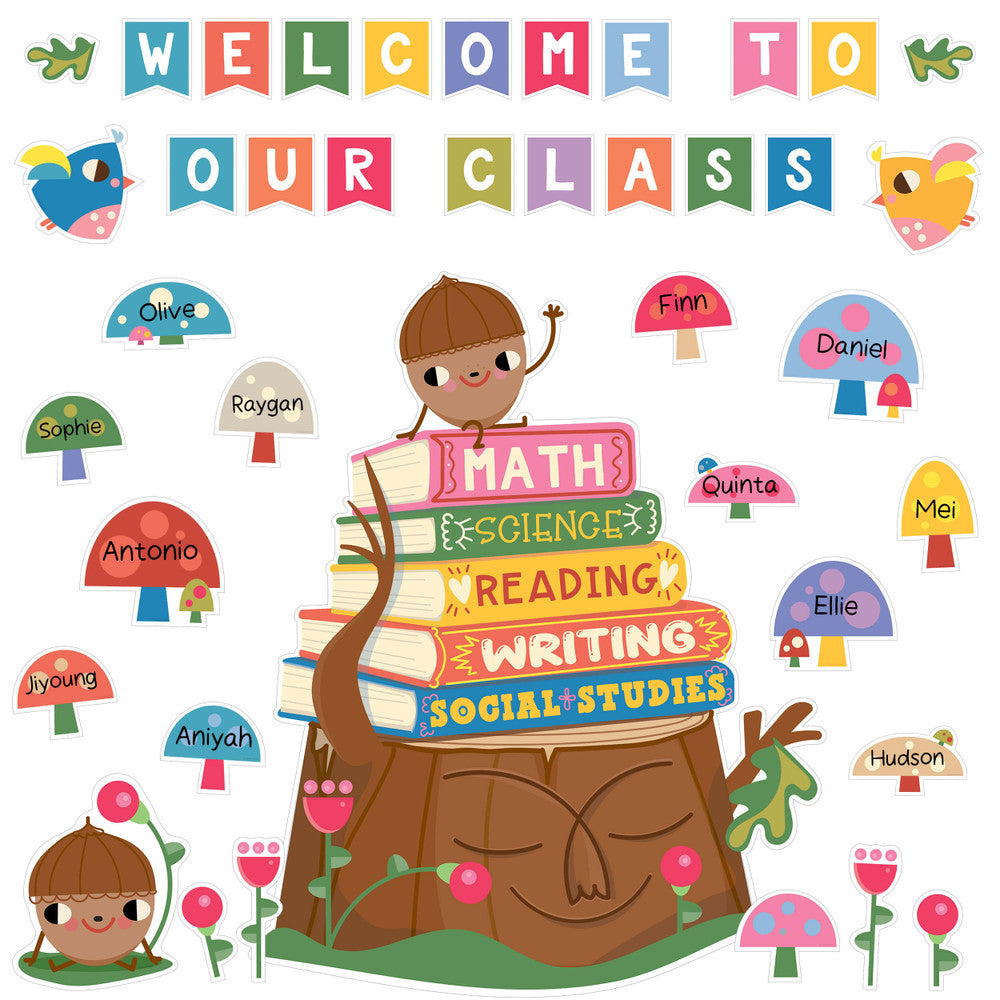 Fairy Tale Forest Welcome to Our Class Bulletin Board Set