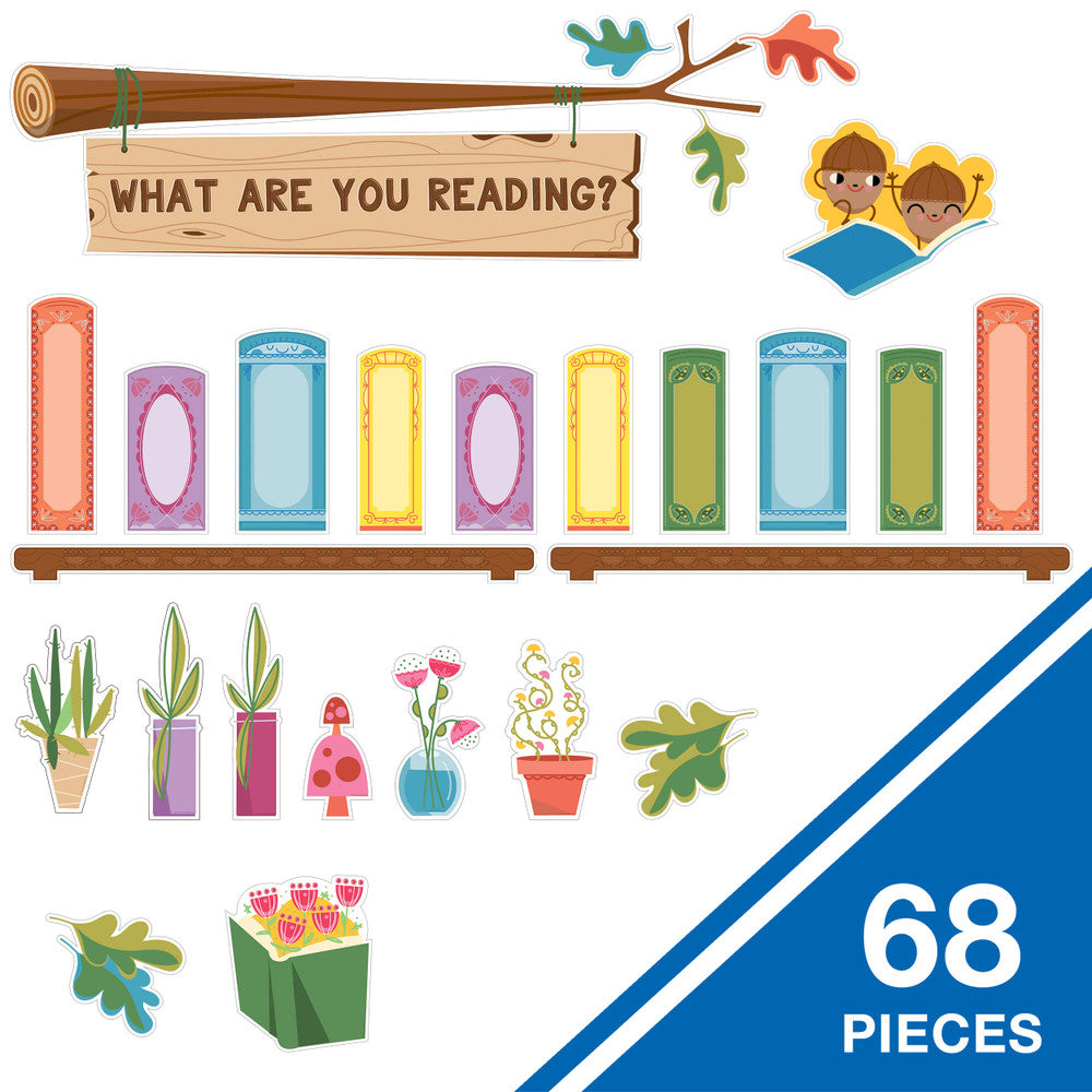 What Are You Reading? Dry-Erase Bulletin Board Set