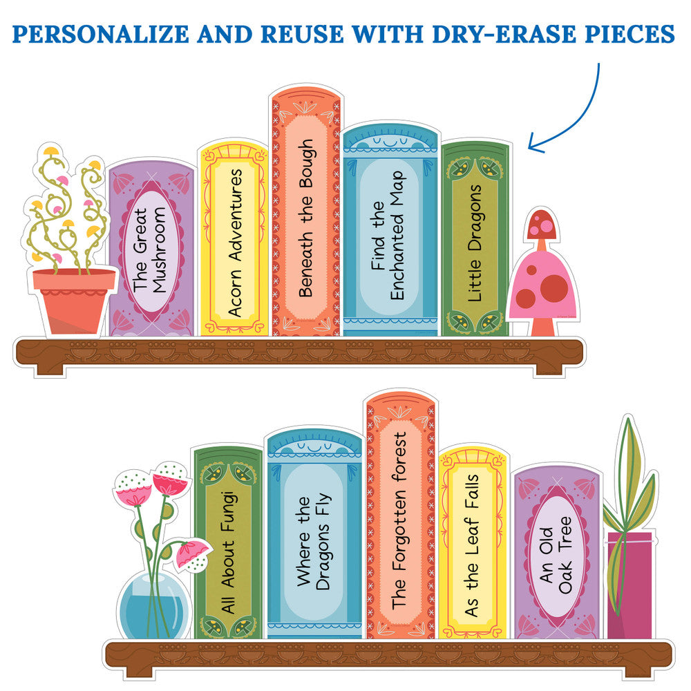 What Are You Reading? Dry-Erase Bulletin Board Set