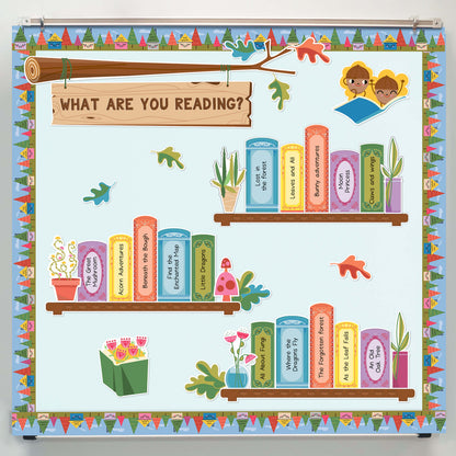 What Are You Reading? Dry-Erase Bulletin Board Set