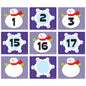 Snowflake/Snowman Two-Sided Calendar Cover-Ups [CD112558]